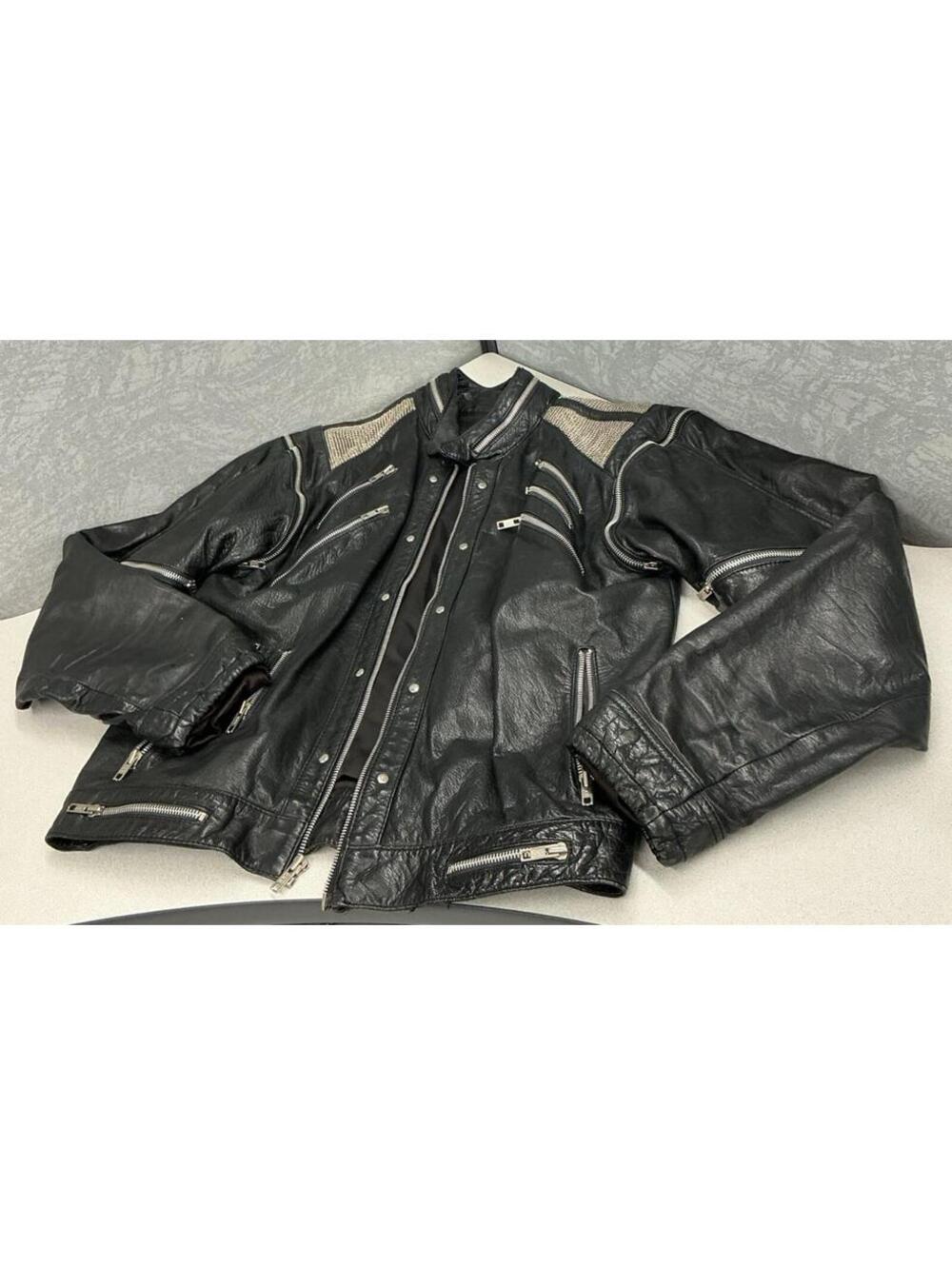 Vintage 1980 Michael Jackson “Beat it” style leather jacket